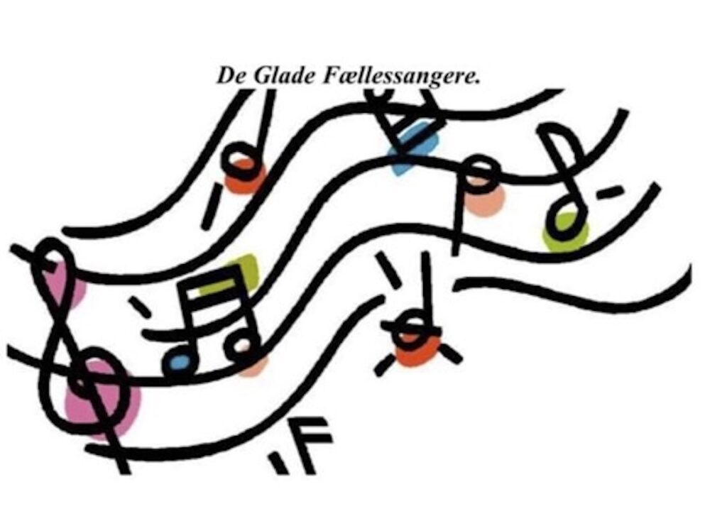 Logo De Glade Fællessangere